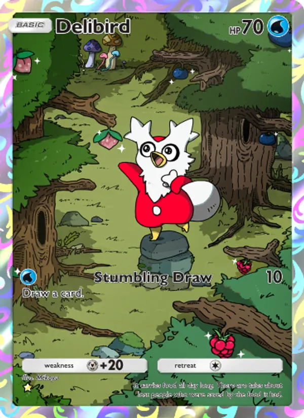 Delibird — Wisdom of Sea and Sky #170 (Pokémon TCG card)