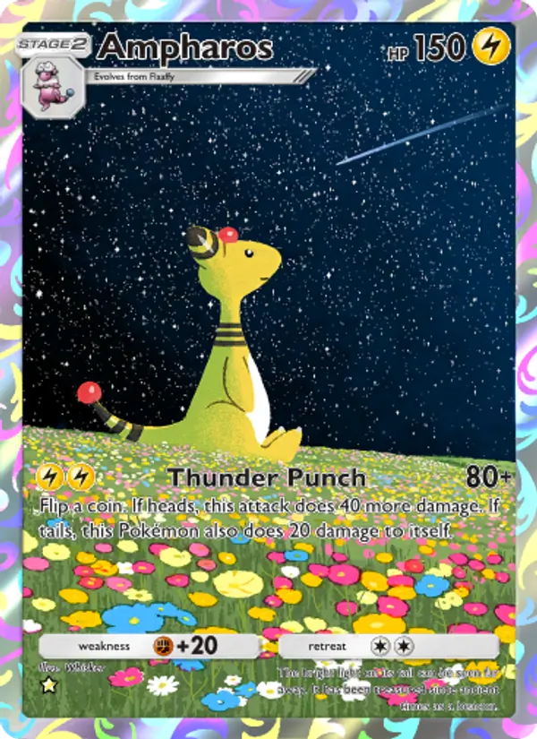 Ampharos — Wisdom of Sea and Sky #172 (Pokémon TCG card)