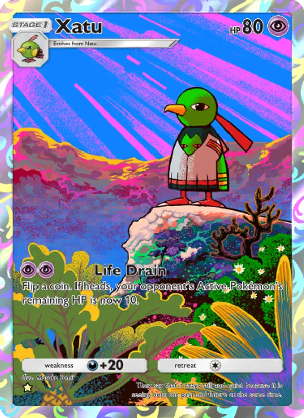 Xatu — Wisdom of Sea and Sky #174 (Pokémon TCG card)