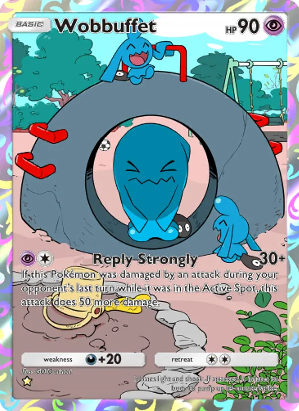 Wobbuffet — Wisdom of Sea and Sky #175 (Pokémon TCG card)