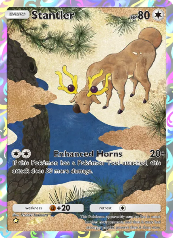 Stantler — Wisdom of Sea and Sky #183 (Pokémon TCG card)