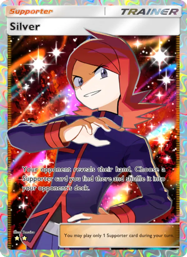 Silver — Wisdom of Sea and Sky #198 (Pokémon TCG card)