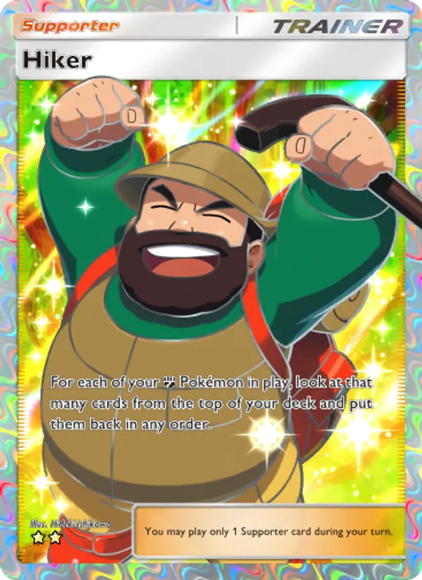 Hiker — Wisdom of Sea and Sky #201 (Pokémon TCG card)