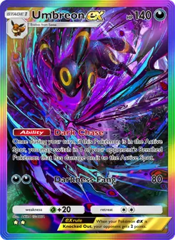 Umbreon ex (Wisdom of Sea and Sky #208)