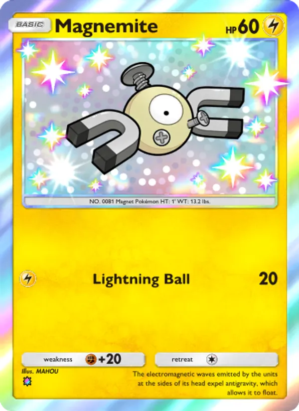 Magnemite — Wisdom of Sea and Sky #217 (Pokémon TCG card)