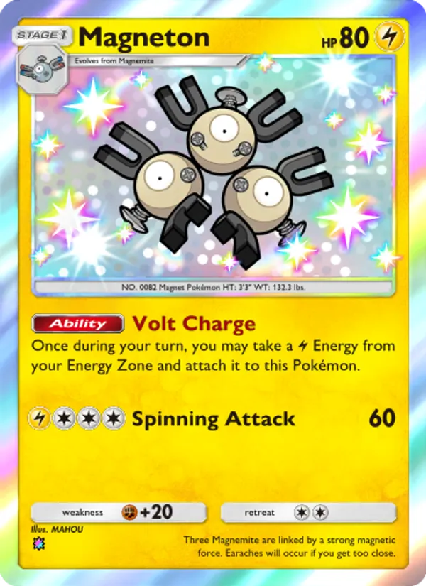 Magneton — Wisdom of Sea and Sky #218 (Pokémon TCG card)