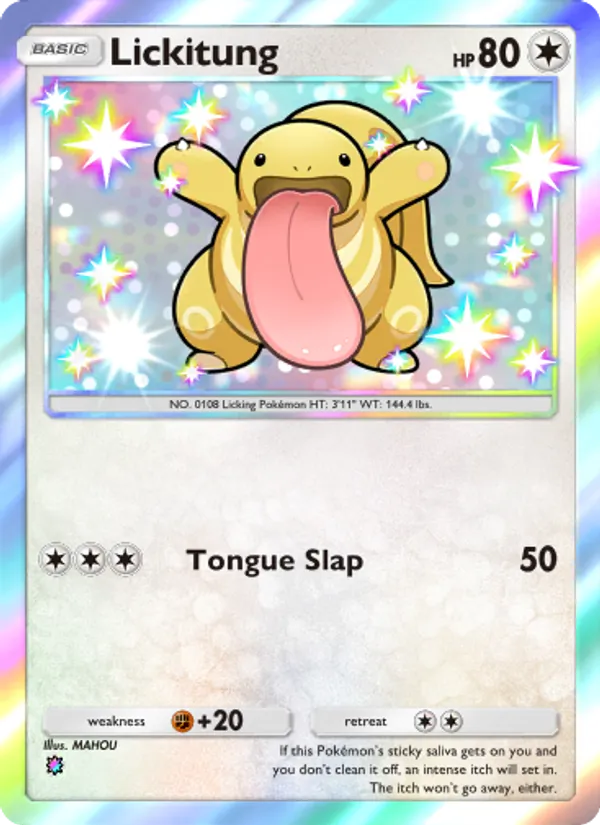 Lickitung — Wisdom of Sea and Sky #230 (Pokémon TCG card)