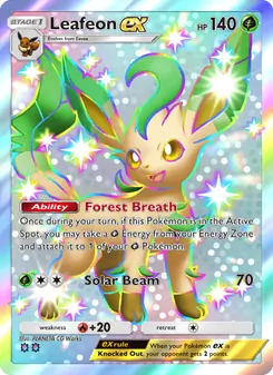 Leafeon ex (Wisdom of Sea and Sky #233)