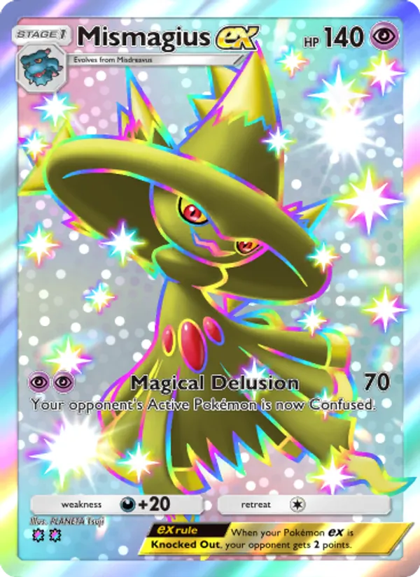 Mismagius ex — Wisdom of Sea and Sky #237 (Pokémon TCG card)
