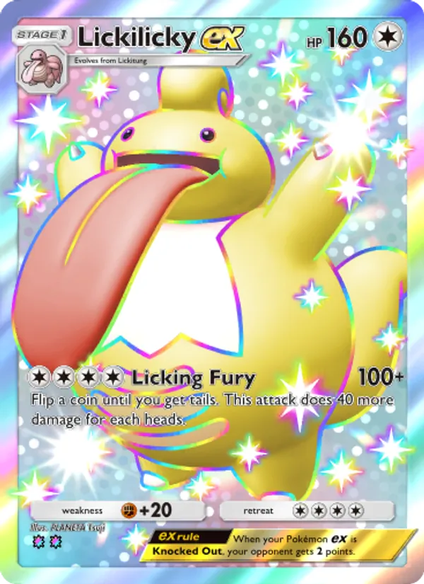 Lickilicky ex — Wisdom of Sea and Sky #239 (Pokémon TCG card)