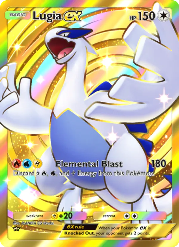 Lugia ex — Wisdom of Sea and Sky #241 (Pokémon TCG card)