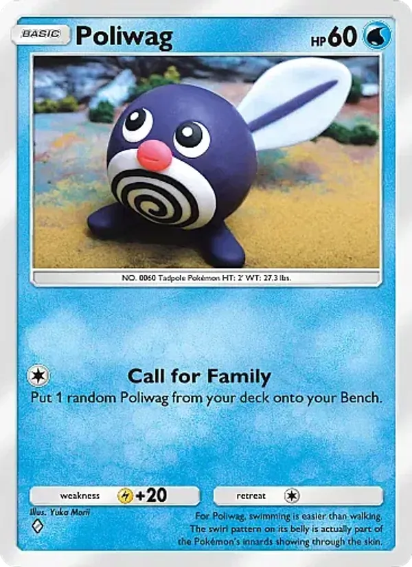 Poliwag — Secluded Springs #013 (Pokémon TCG card)
