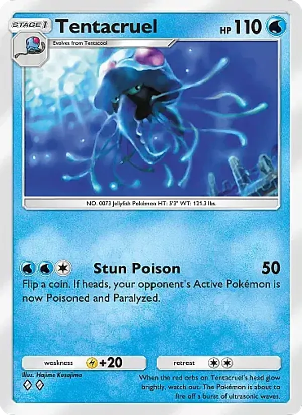 Tentacruel — Secluded Springs #016 (Pokémon TCG card)