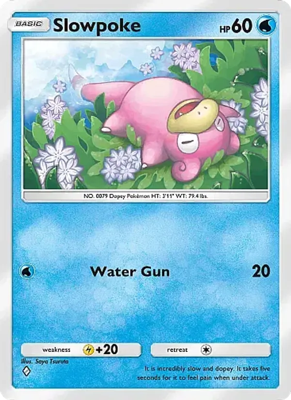 Slowpoke — Secluded Springs #017 (Pokémon TCG card)