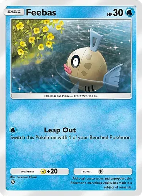 Feebas — Secluded Springs #021 (Pokémon TCG card)