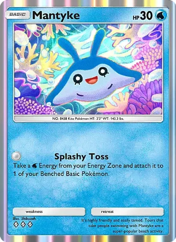 Mantyke — Secluded Springs #023 (Pokémon TCG card)
