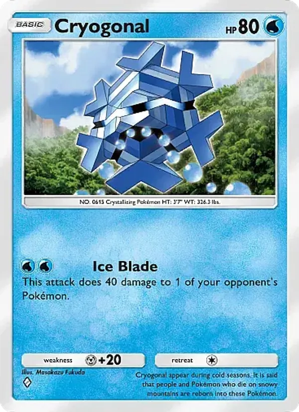 Cryogonal — Secluded Springs #024 (Pokémon TCG card)