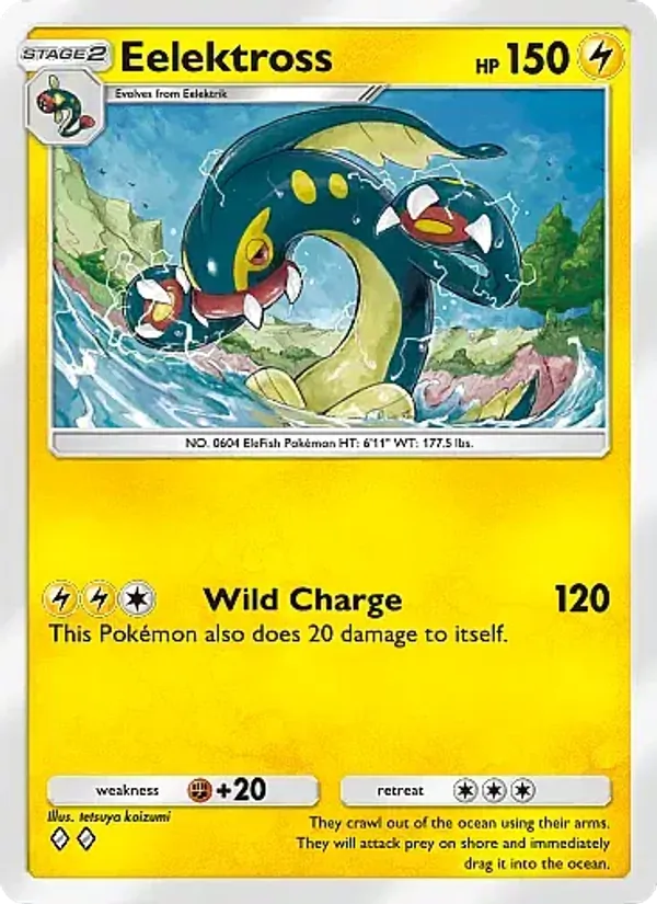 Eelektross — Secluded Springs #028 (Pokémon TCG card)