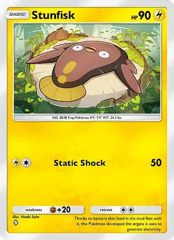 Stunfisk — Secluded Springs #029 (Pokémon TCG card)