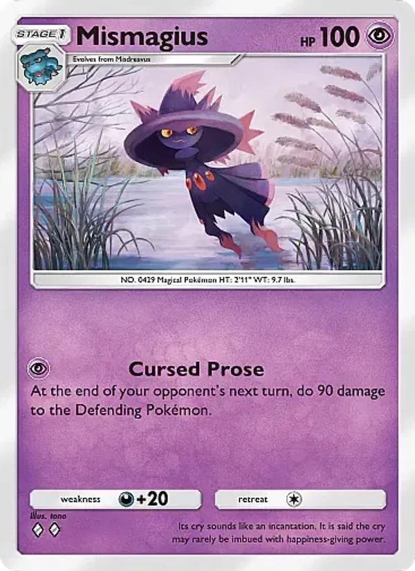 Mismagius — Secluded Springs #033 (Pokémon TCG card)