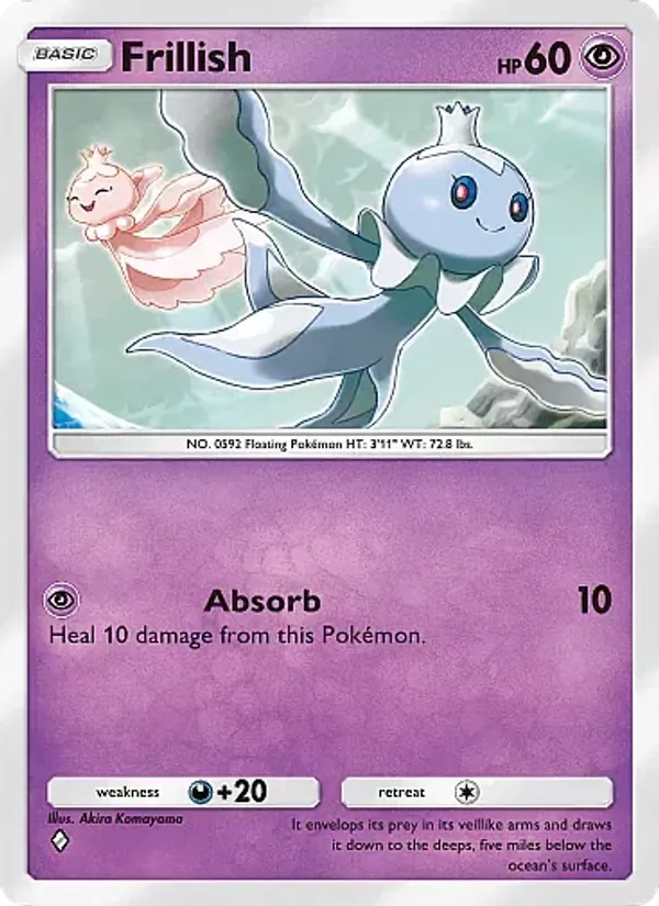 Frillish — Secluded Springs #038 (Pokémon TCG card)