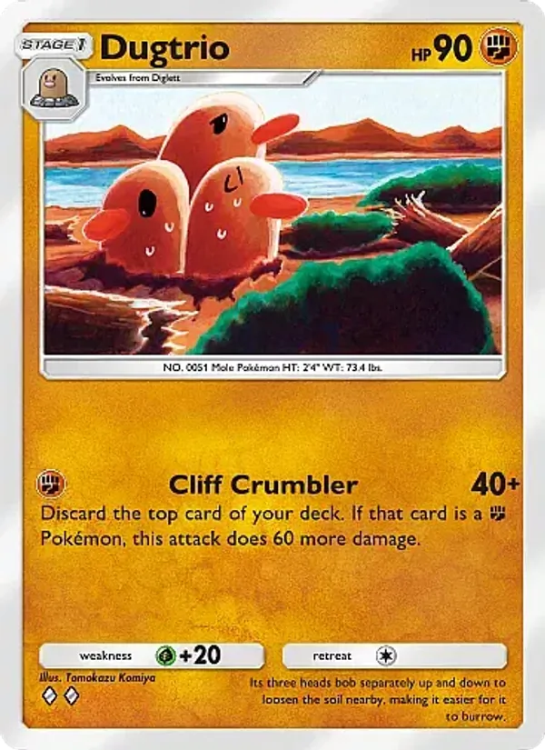 Dugtrio — Secluded Springs #041 (Pokémon TCG card)