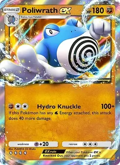 Poliwrath ex (Secluded Springs #042)