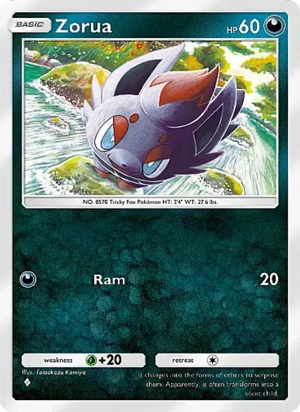 Zorua — Secluded Springs #049 (Pokémon TCG card)