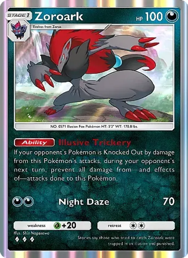 Zoroark — Secluded Springs #050 (Pokémon TCG card)