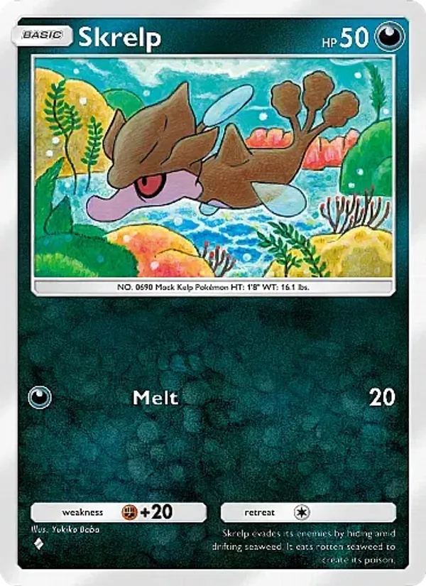 Skrelp — Secluded Springs #053 (Pokémon TCG card)