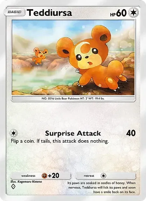 Teddiursa — Secluded Springs #060 (Pokémon TCG card)