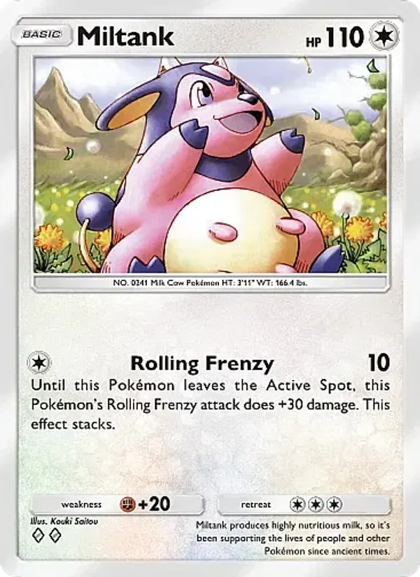 Miltank — Secluded Springs #062 (Pokémon TCG card)