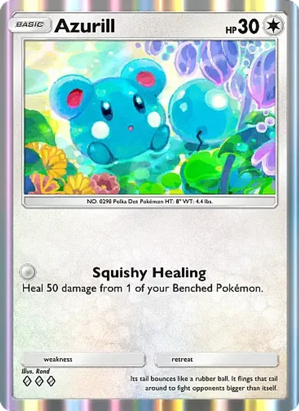 Azurill — Secluded Springs #063 (Pokémon TCG card)