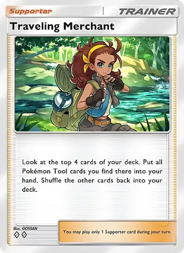 Traveling Merchant — Secluded Springs #070 (Pokémon TCG card)