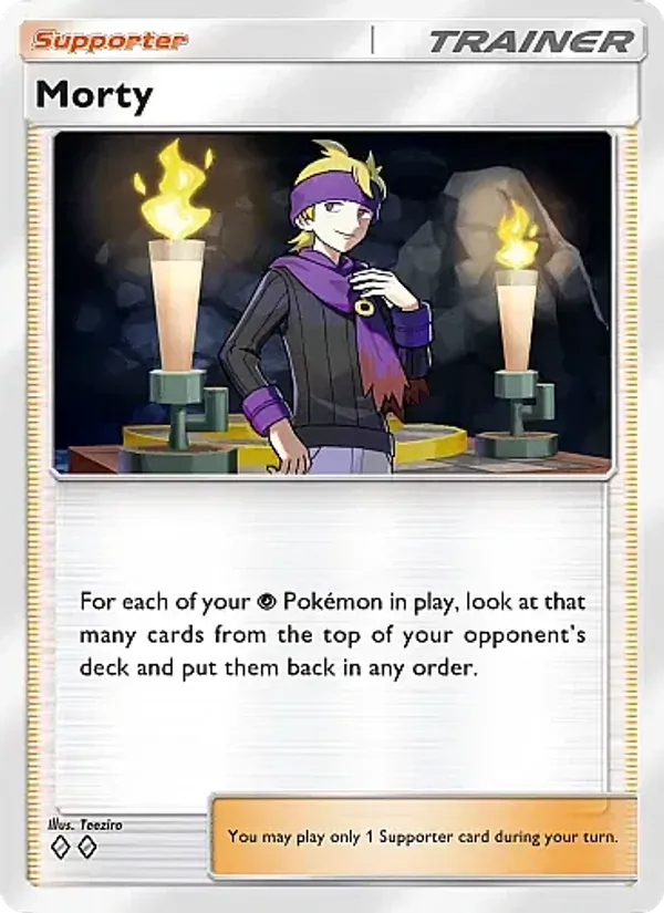Morty — Secluded Springs #071 (Pokémon TCG card)