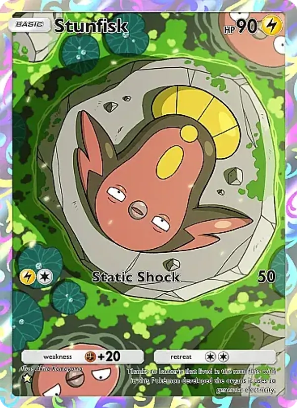 Stunfisk — Secluded Springs #073 (Pokémon TCG card)