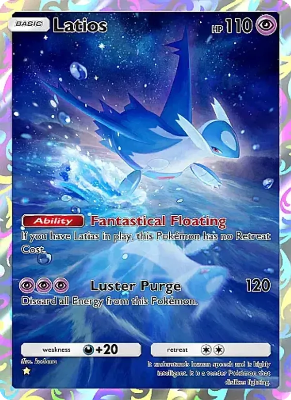 Latios — Secluded Springs #075 (Pokémon TCG card)
