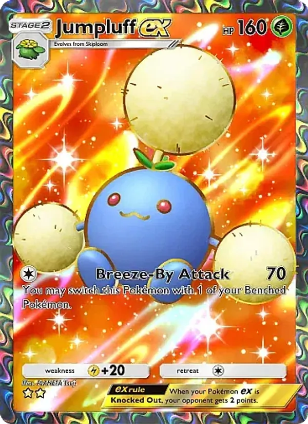 Jumpluff ex — Secluded Springs #078 (Pokémon TCG card)