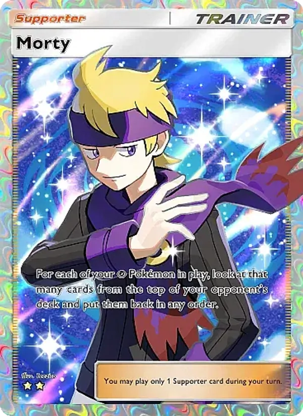 Morty — Secluded Springs #085 (Pokémon TCG card)