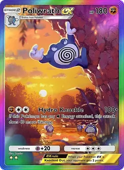 Poliwrath ex (Secluded Springs #089)