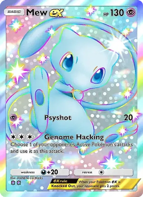 Mew ex — Secluded Springs #102 (Pokémon TCG card)