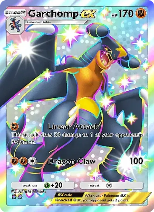 Garchomp ex — Secluded Springs #103 (Pokémon TCG card)