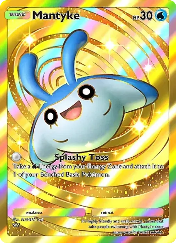 Mantyke — Secluded Springs #105 (Pokémon TCG card)