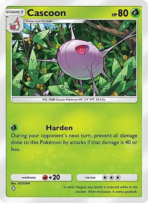 Cascoon — Mega Rising #006 (Pokémon TCG card)