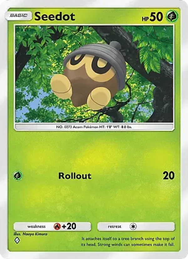 Seedot — Mega Rising #008 (Pokémon TCG card)