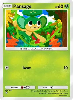 Pansage (Mega Rising #013)