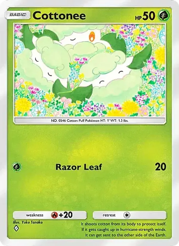 Cottonee — Mega Rising #015 (Pokémon TCG card)
