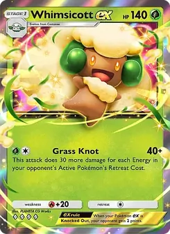 Whimsicott ex (Mega Rising #016)