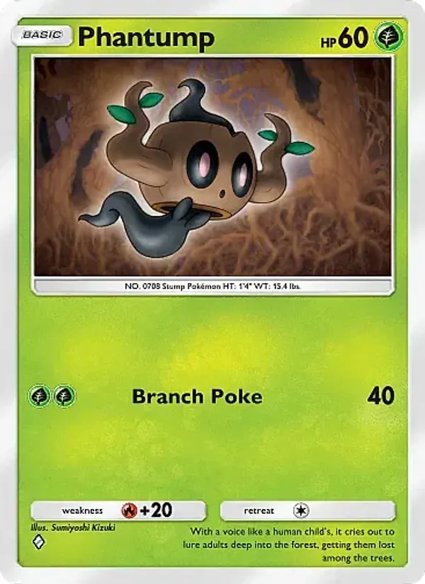 Phantump — Mega Rising #023 (Pokémon TCG card)