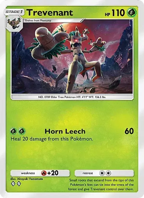 Trevenant — Mega Rising #024 (Pokémon TCG card)